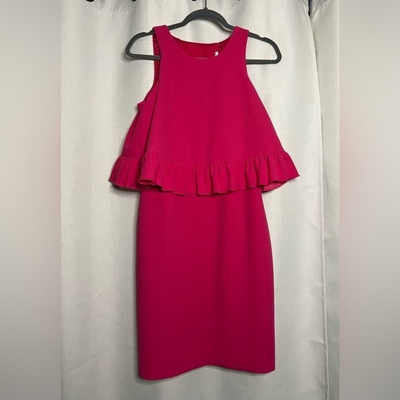 Trina Turk Pink Kayleen Sheath Dress 2 - Picture 4 of 16